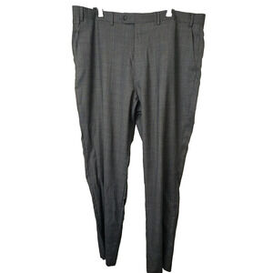 Lauren Ralph Lauren Men's 40X32 Pants Grey Blue Plaid Professional Career...